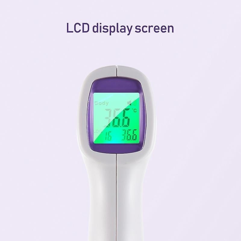 Touchless Forehead Infrared Thermometer With Large Led Display For Adults Or Kids Image 3