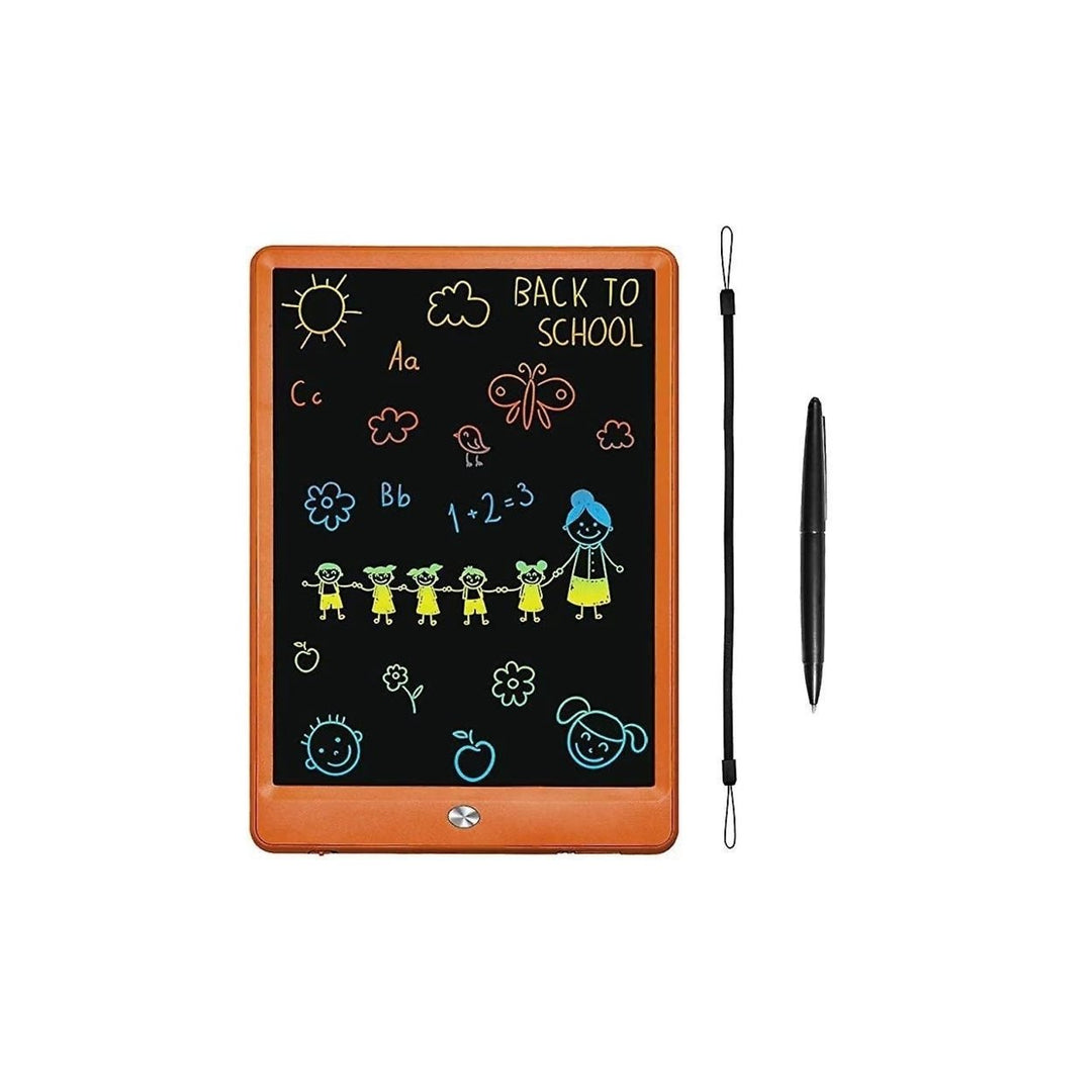 Lcd Writing Tablet Erasable Doodle Board Kids Reusable Drawing Pads Small Blackboard Image 1