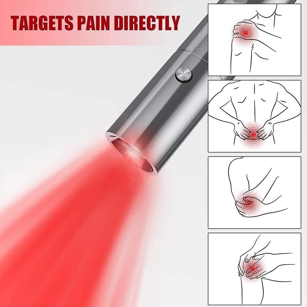 Red Infrared Light Therapy Device Handheld Lamp Body Skin Anti-aging Pain Reliever Image 3