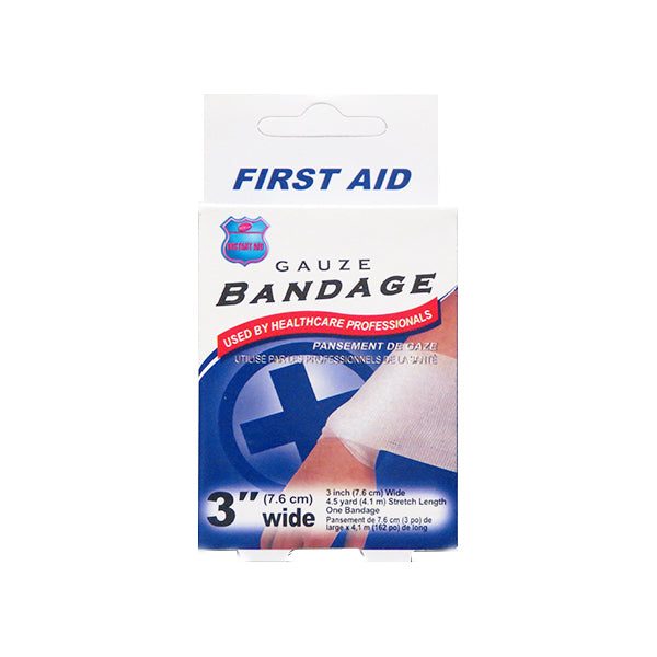 Purest Instant Aid- 3 Inch Wide Gauze Bandage Image 1