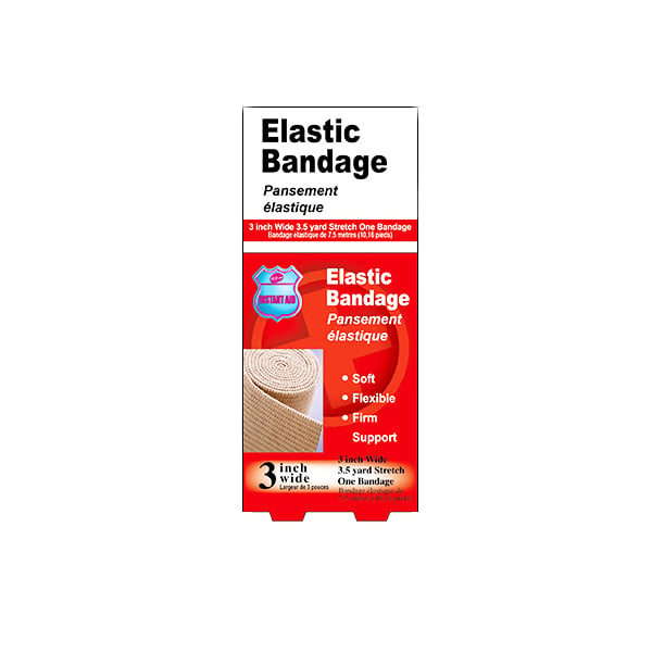 Purest Instant Aid- 3 Inch Wide Elastic Bandage Image 1