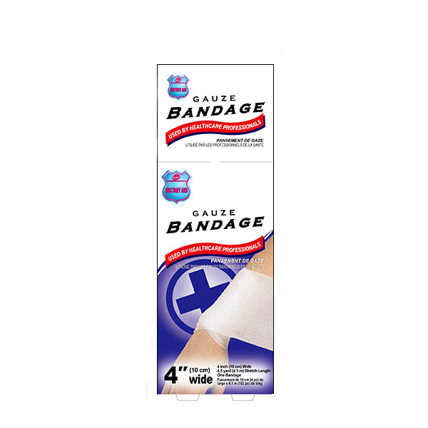Purest Instant Aid- 4 Inch Wide Gauze Bandage Image 1
