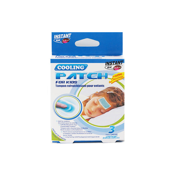 Purest Instant Aid- Cooling Patch For Kids (3 Pads In 1 Pack) Image 1