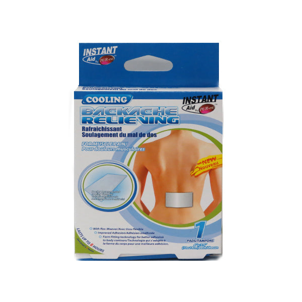 Purest Instant Aid- Cooling Backache Relieving Patch Image 1