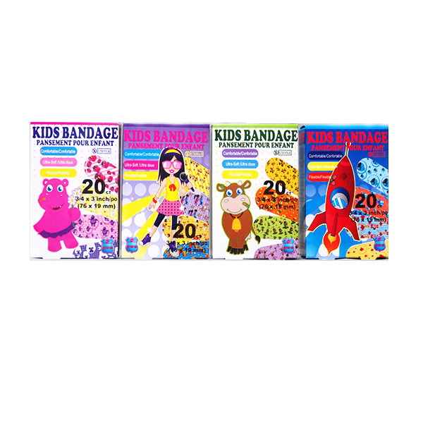 Purest Instant Aid- Kids Bandage (20 In 1 Pack) Image 1