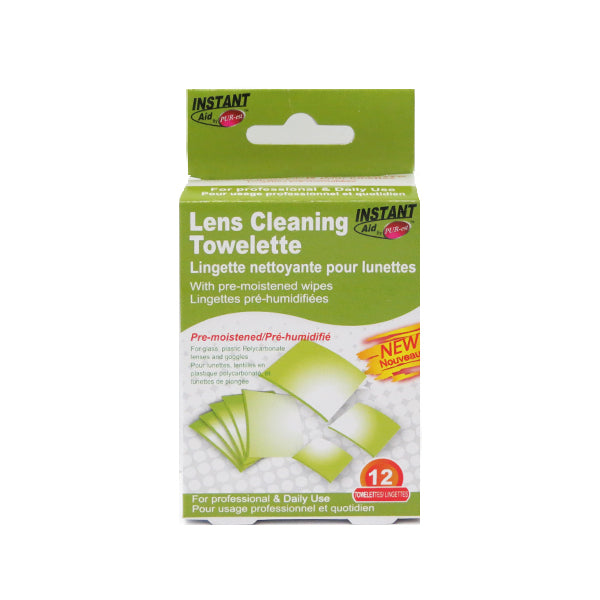 Purest Instant Aid- Lens Cleaning Towelette (12 In 1 Pack) Image 1