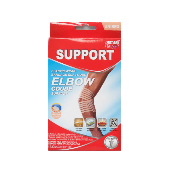Instant Aid by Purest Elastic Wrap Elbow Support Image 1