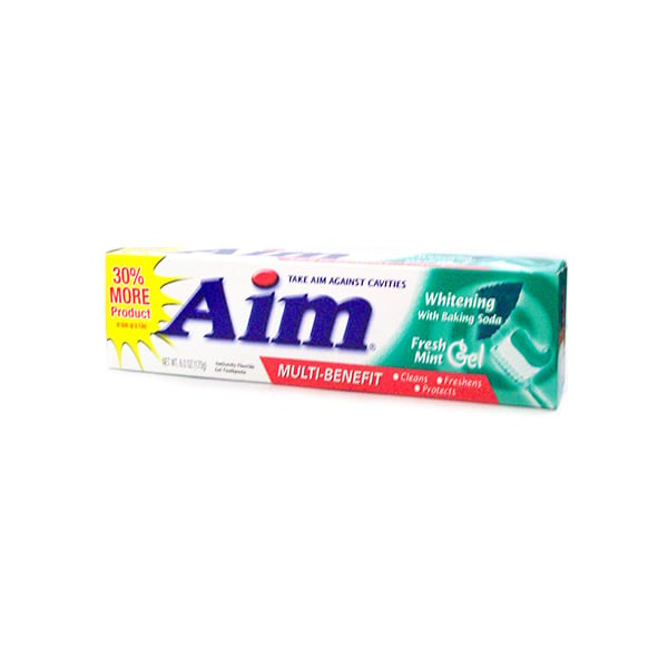 Aim Multi-Benefit Whitening with Baking Soda - Fresh Mint Gel (170g) Image 1