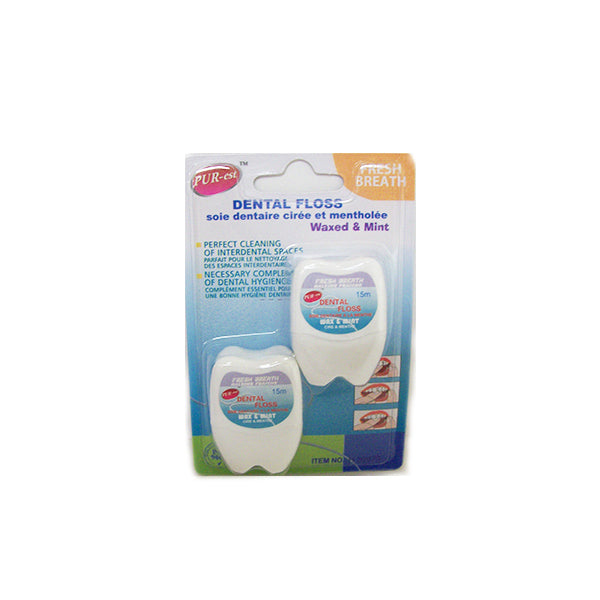 Purest Dental Floss 2 in 1 Pack Image 1