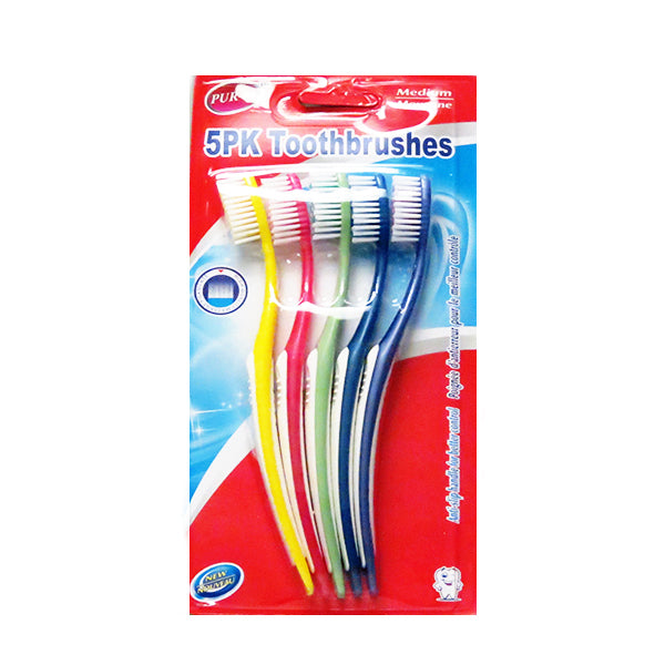 Purest Toothbrush 5 in 1 Pack Image 1