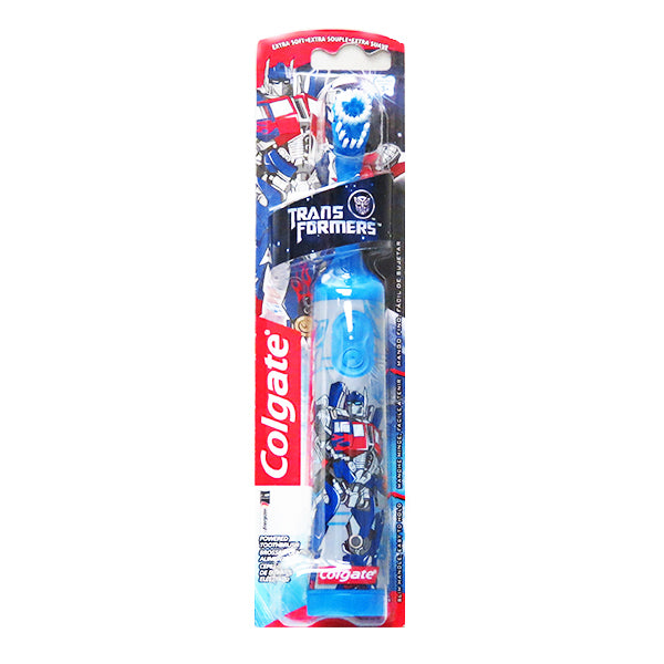 Colgate Extra Soft Powered Toothbrush- Transformers for Kids Image 1
