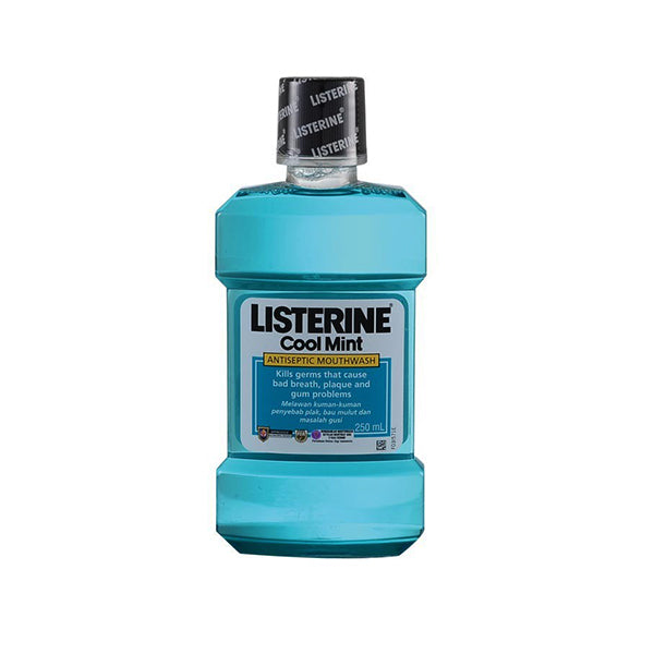 Listerine Cool Mint Mouthwash (250ml) Image 1