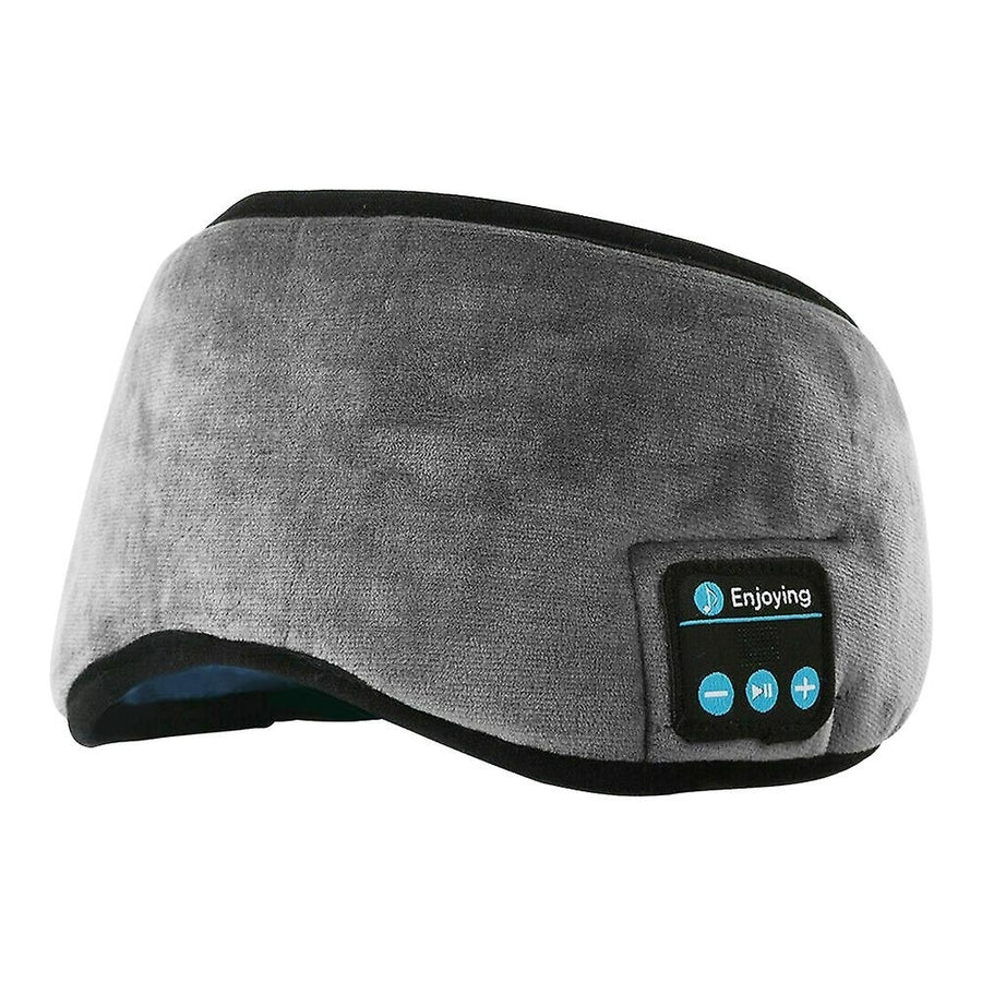 Sleep Headphones Bluetooth Eye Mask Music Travel Sleeping Handsfree Mask Image 1