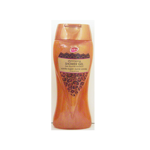 Purest Shimmering Shower Gel with Vanilla Sugar 413ml Image 1