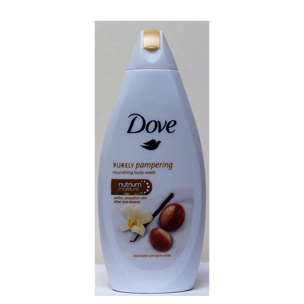 Dove Body Wash with Shea Butter and Warm Vanilla 500ml Image 1