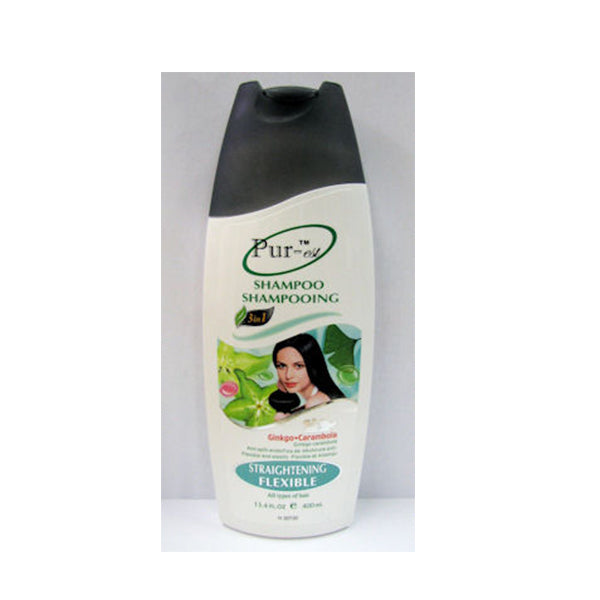 Purest Straightening Flexible Shampoo with Ginkgo+Carambola(400ml) Image 1