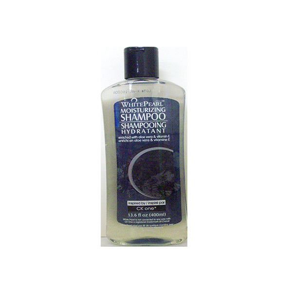 White Pearl CK One Moisturizing Shampoo with Aloe Vera andVitamin E(400ml) Image 1