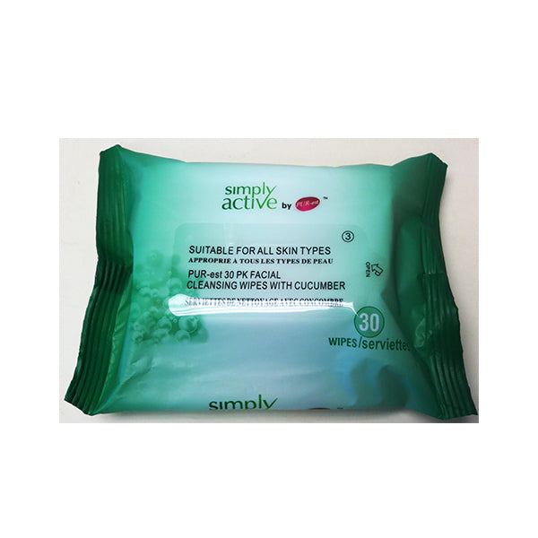 Purest Make Up Remover-Cucumber (30 Wipes) Image 1