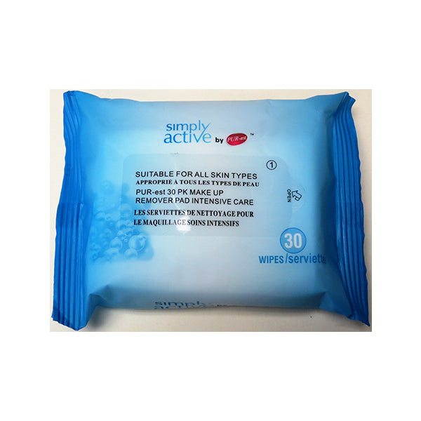 Purest Make Up Remover-Intensive Care (30 Wipes) Image 1