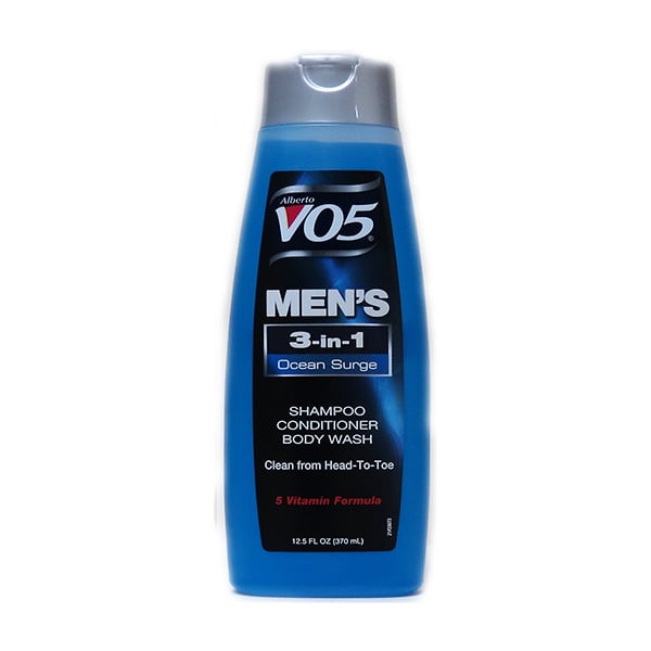 V05 Mens 3 in 1 ShampooConditionerandBody Wash with Ocean Surge(370ml) Image 1