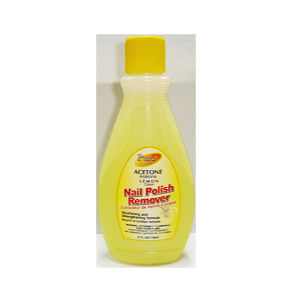 Purekleen Nail Polish Remover Lemon Scent (170ml) Image 1