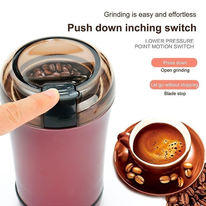 Electric Grain Mill Coffee Dry Grinder Household Herbal Crusher Powder Grinding Blender Image 3