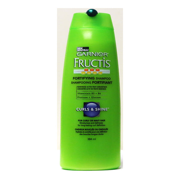 Garnier Fructis Fortifying Curls and Shine Shampoo(384ml) Image 1
