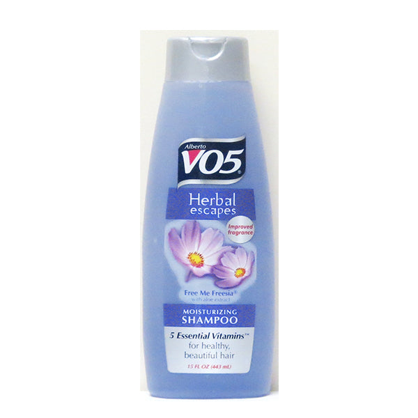 V05 Moisturizing Shampoo Free Me Freesia with Aloe Extract(443ml) Image 1