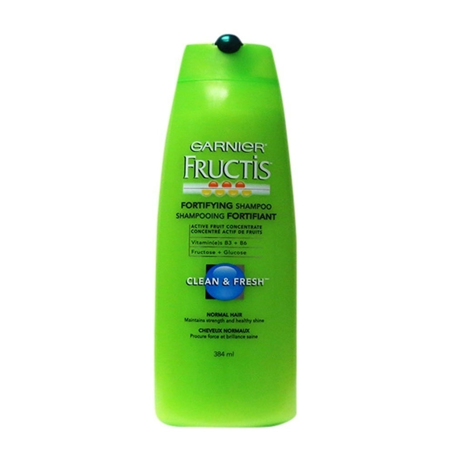 Garnier Fructis Fortifying Clean and Fresh Shampoo (384ml) Image 1
