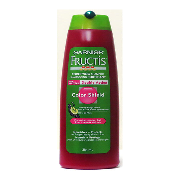 Garnier Fructis Fortifying Color Shield Double Action Shampoo(384ml) Image 1