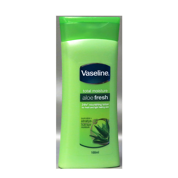 Vaseline Body Lotion with Aloe Fresh (100ml) Image 1