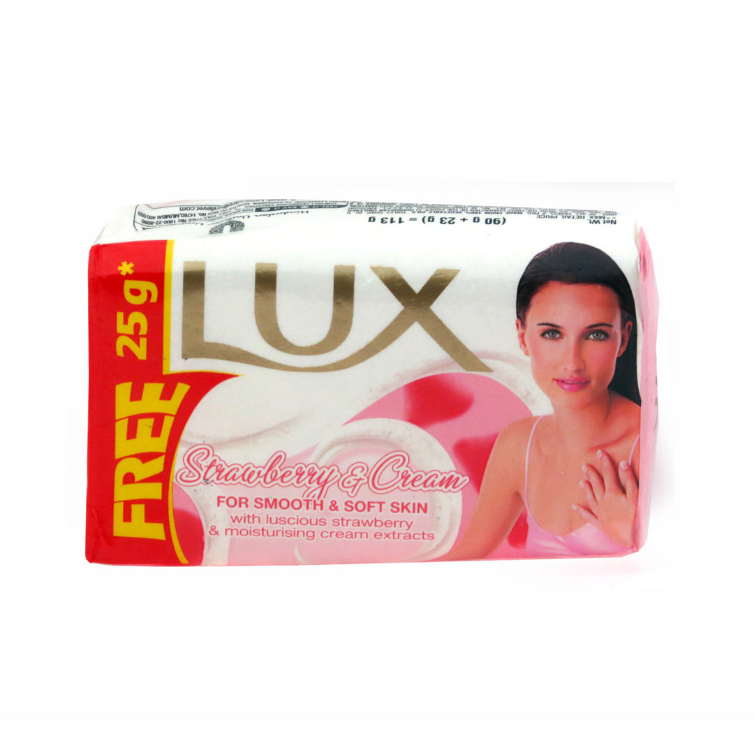 LUX StrawberryandCream Beauty Bar 113gr Image 1