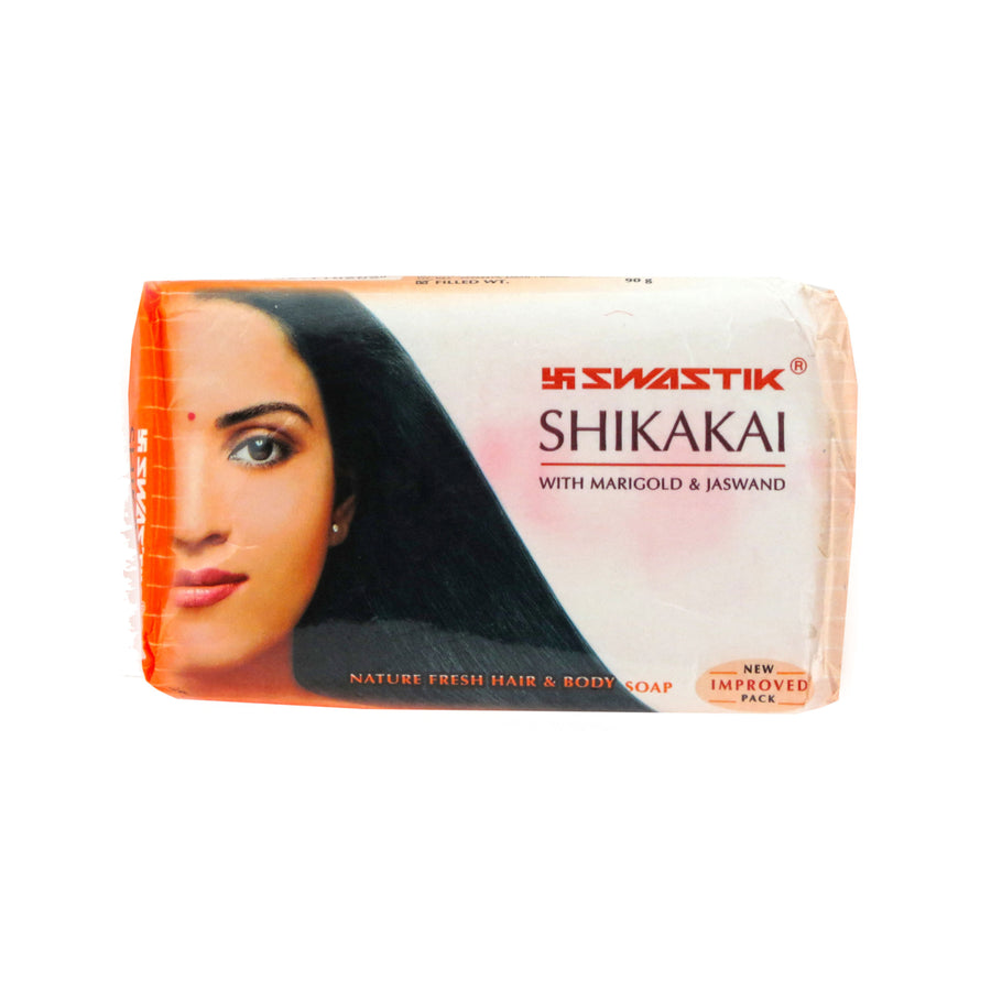 Shikakai Natural Fresh HairandBody Soap 81g Image 1