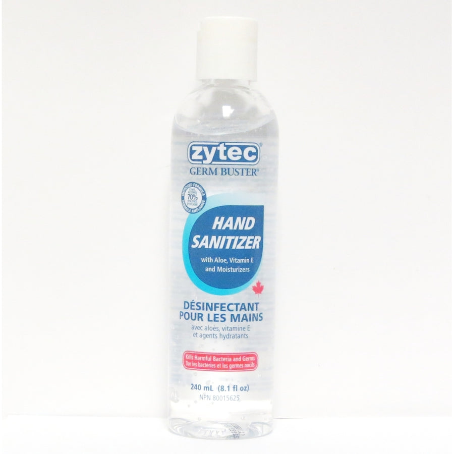 Zytec Germ Buster Hand Sanitizer with aloe Vitamin E and moisturizers Image 1