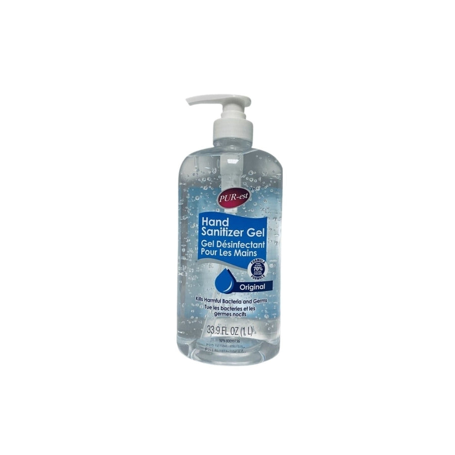 Purest Hand Sanitizer Pump 1L Image 1