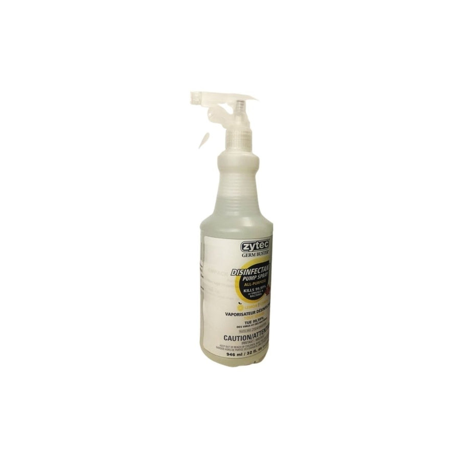 Zytec Disinfectant Spray with Pump Trigger Citrus Acid 946ML Image 1