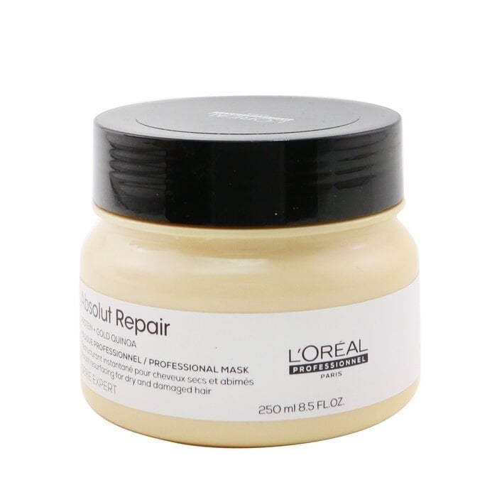 LOreal - Professionnel Serie Expert - Absolut Repair Gold Quinoa + Protein Instant Resurfacing Mask (For Dry and Damaged Image 1