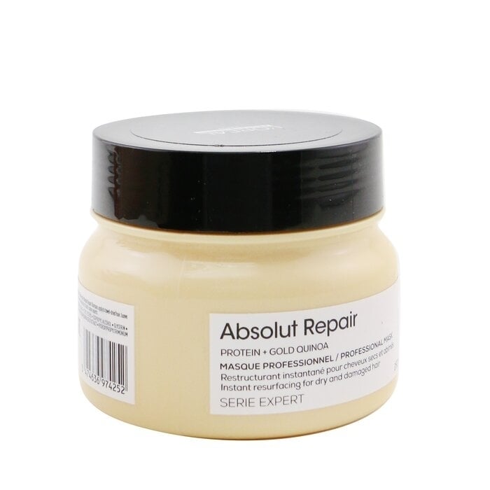 LOreal - Professionnel Serie Expert - Absolut Repair Gold Quinoa + Protein Instant Resurfacing Mask (For Dry and Damaged Image 2