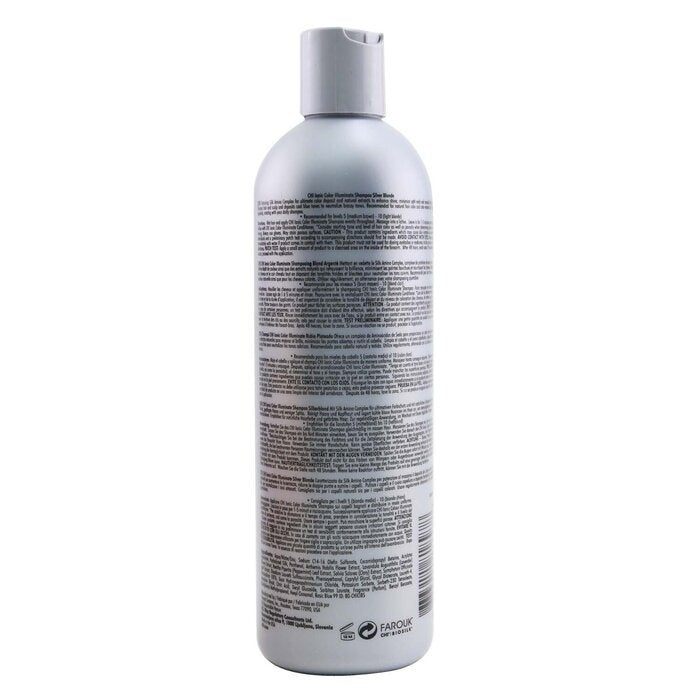 CHI - Ionic Color Illuminate Shampoo - Silver Blonde(355ml/12oz) Image 3