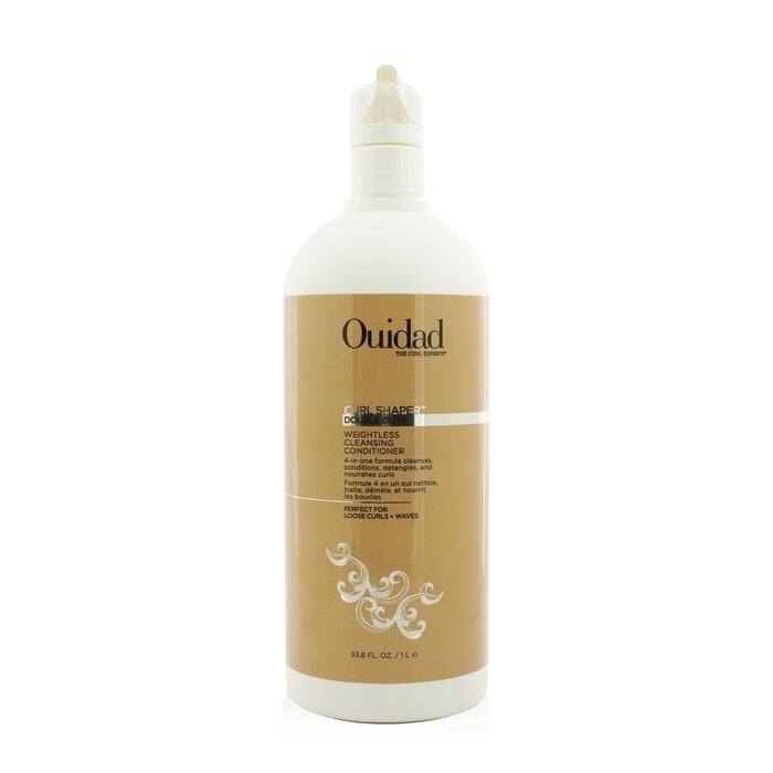 Ouidad - Curl Shaper Double Duty Weightless Cleansing Conditioner (For Loose Curls + Waves)(1000ml/33.8oz) Image 1