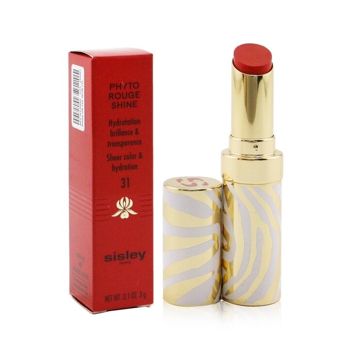 Sisley - Phyto Rouge Shine Hydrating Glossy Lipstick -  31 Sheer Chili(3g/0.1oz) Image 2