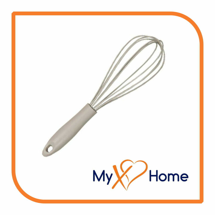 7" Gray Silicone Whisk by MyXOHome (1 2 4 or 6 Whisks) Image 2