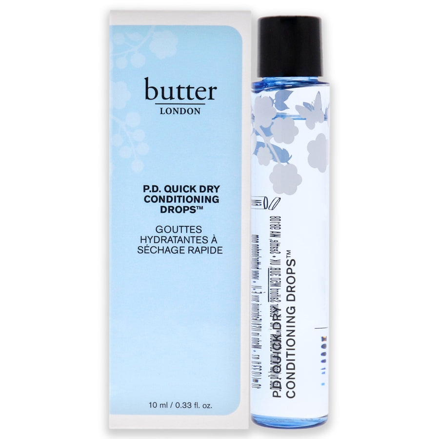 P.D. Quick Dry Conditioning Drops by Butter London for Women - 0.33 oz Nail Treatment Image 1
