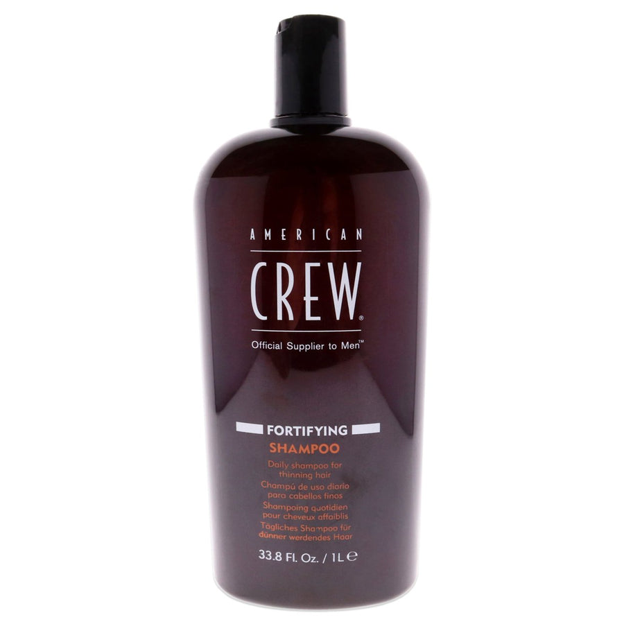 Fortifying Shampoo by American Crew for Men - 33.8 oz Shampoo Image 1