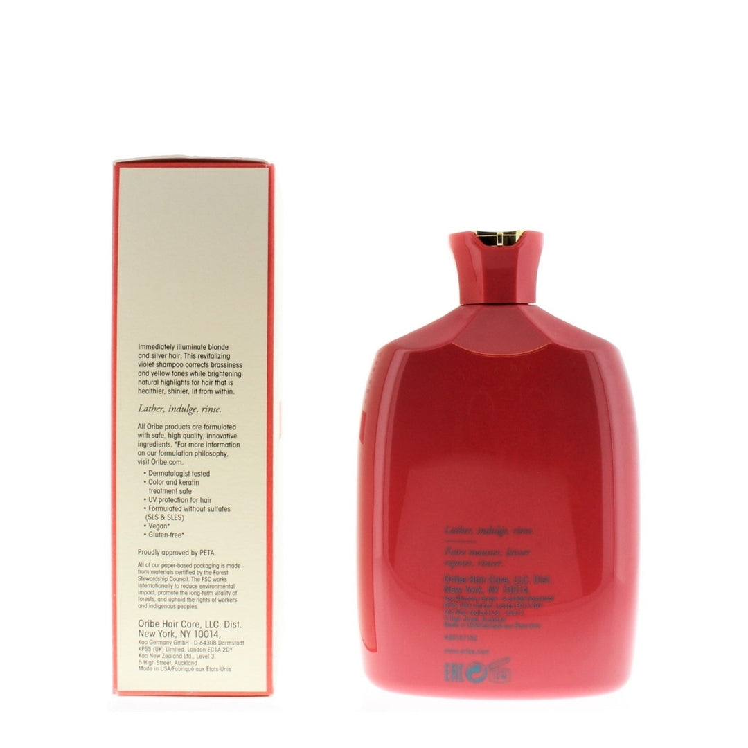 Oribe Bright Blonde Shampoo for Beautiful Color 8.5oz/250ml Image 3