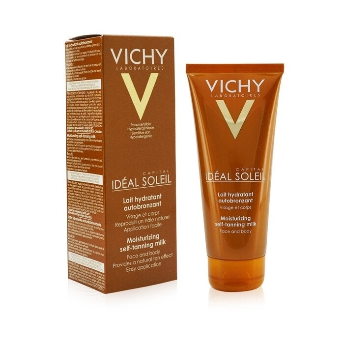 Vichy - Capital Ideal Soleil Moisturizing Self-Tanning Milk - Face and Body(100ml/3.3oz) Image 2