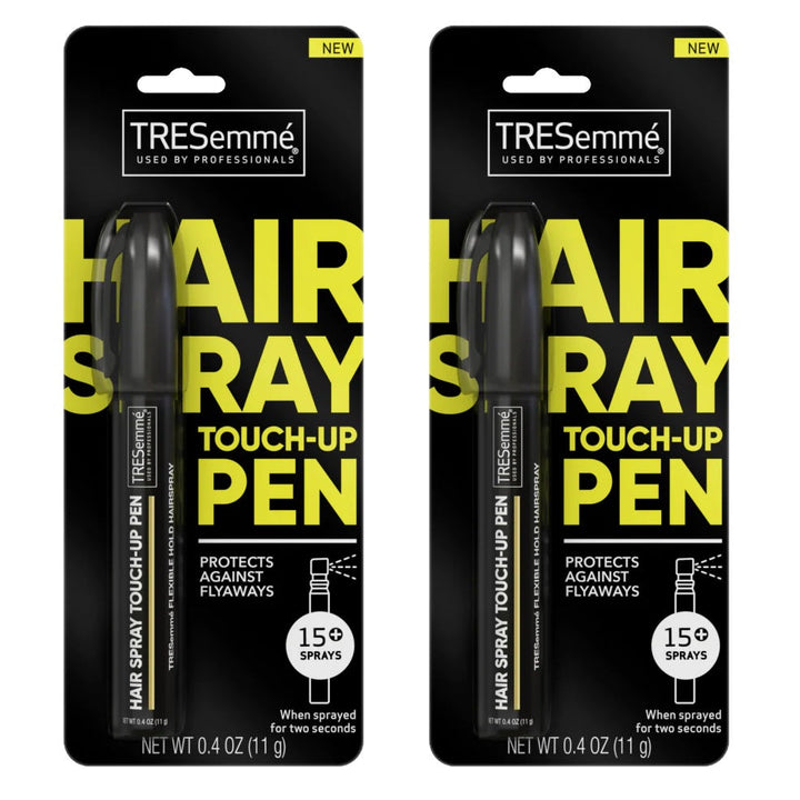 (2 Pack) TRESemme Professional Hair Spray Touch-Up Pen for Frizz Control 15+ Sprays 0.4 oz Image 1