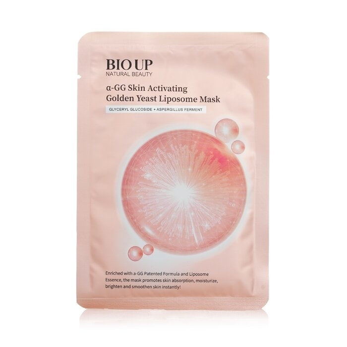 Natural Beauty - BIO UP a-GG Skin Activating Golden Yeast Liposome Mask(5 x 25ml/0.84oz) Image 1