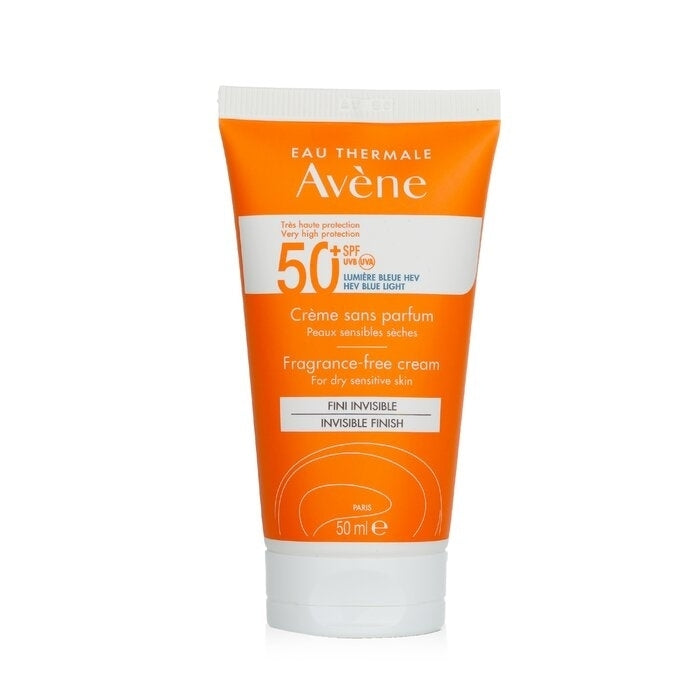 Avene - Very High Protection Fragrance-Free Cream SPF50+ - For Dry Sensitive Skin(50ml/1.7oz) Image 1