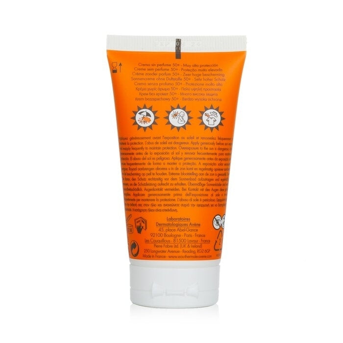 Avene - Very High Protection Fragrance-Free Cream SPF50+ - For Dry Sensitive Skin(50ml/1.7oz) Image 3